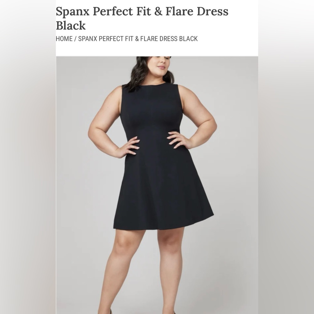 Spanx Flare Dress w/Pockets M